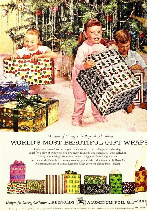 Pin By J E Hart On Vintage Christmas Ads Beautiful T Wrapping