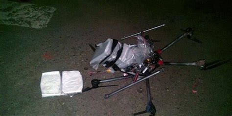narco drone laden  methamphetamine crashes   mexico border fox news