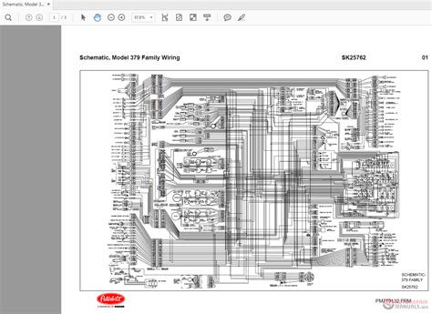 peterbilt  sk family wiring diagrams auto repair manual forum heavy equipment forums