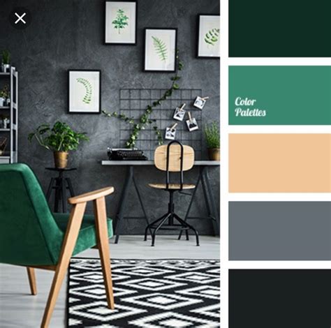 living room image  prisila arias   green colour palette