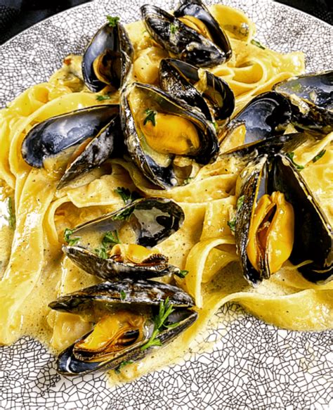 Mussels In A White Wine And Garlic Butter Sauce Recipe By Chef Schulz
