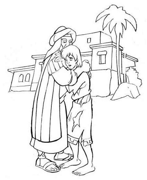 prodigal son coloring pages    prodigal son