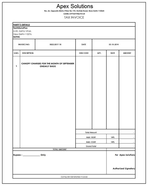 invoice template excel word professional bill format  excel