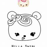 Nilla Num sketch template