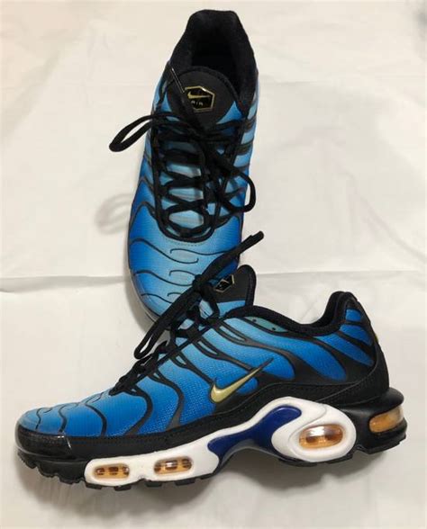 nike rare nike air max  tn air  hyper blue limited sz  grailed