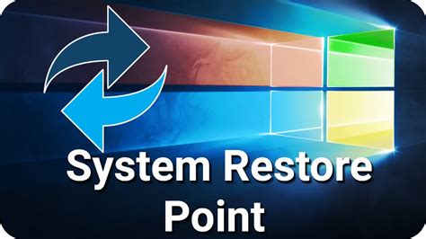 system restore point windows  create
