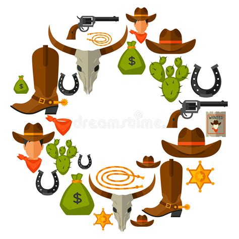 brunette curly hair cowgirl with lasso stock vector illustration of