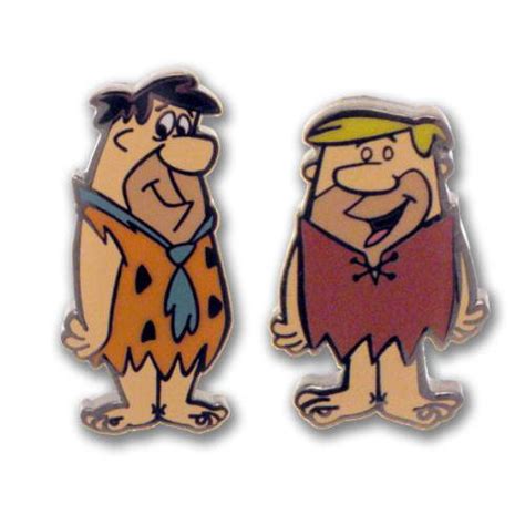 nuovi fred flintstone barney rubble gemelli retrò hanna barbera vintage