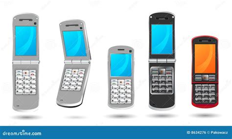 modern cell phones royalty  stock image image