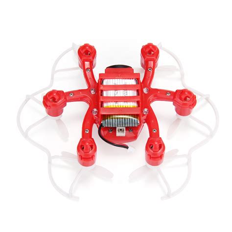 fq  mini spider drone red  battery