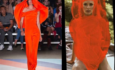 Who Wore It Better See 13 Looks From Fashion Week And The Artworks