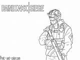 Siege Colouring Fuze Seige sketch template