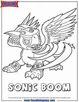 Coloring Pages Sonic Boom Skylanders Riders Print Popular Coloringhome Printable Library Clipart sketch template