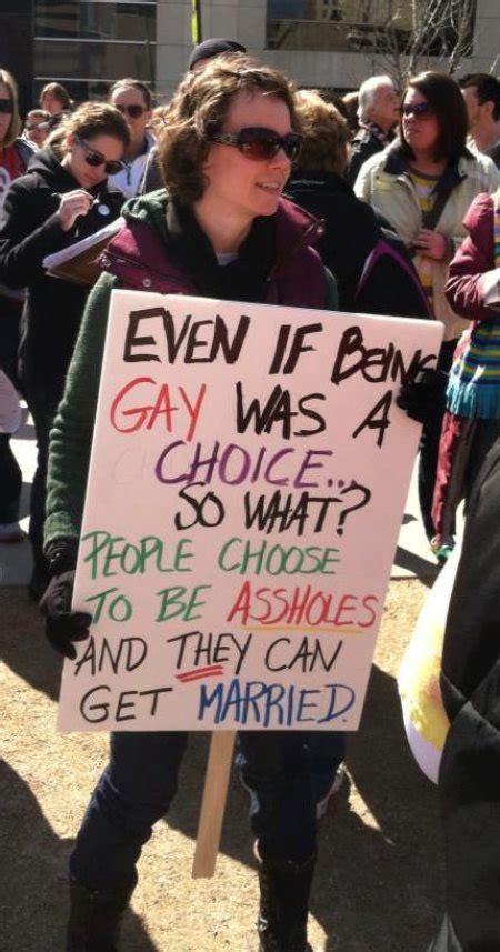 an awesome pro gay marriage sign