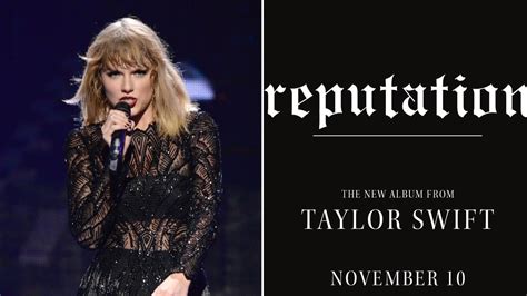 Taylor Swift Debuts New Beauty Look On Reputation Album