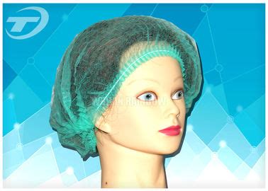 disposable nurse cap   single elastic   spp fabric