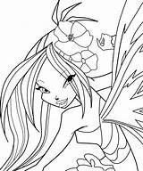 Sirenix Colorea Winx sketch template