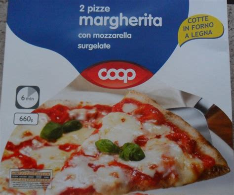opinione sul marchio coop ed il suo mondo coop  pizze margherita surgelate