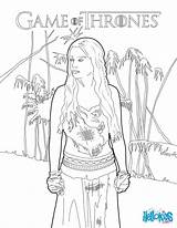 Coloring Game Thrones Pages Throne Daenerys Targaryen Princess Book Hellokids Colouring Para Visit Color 3kb sketch template