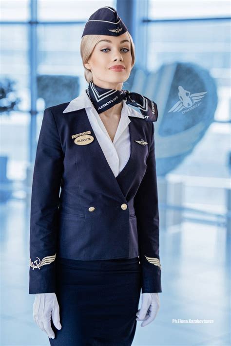 Hot Flight Attendant Lady Flight Attendant Female