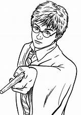 Harry Potter Coloring Pages Majuu Pointed sketch template