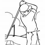 Golf Coloring Pages sketch template