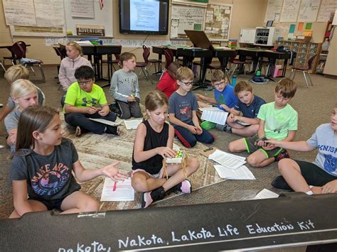 graders learn  native americans journey elementary