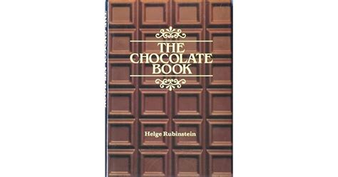 chocolate book  helge rubinstein