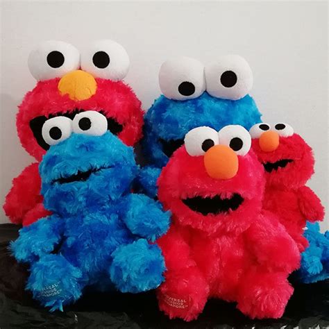 Buy Sesame Street Elmo Cookie Monster Plush Toys Doll