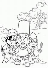 Jakers Winks Aventuras Piggley Malvorlage Stemmen Animaatjes Stimmen Erstellen sketch template