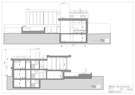schematic design architectural drawings  architects  oslo norway
