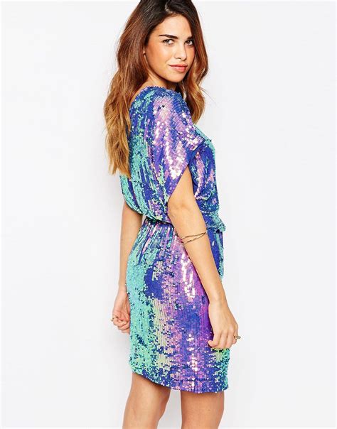 warehouse premium   sequin dress  asoscom holographic dress dresses maxi dress sale
