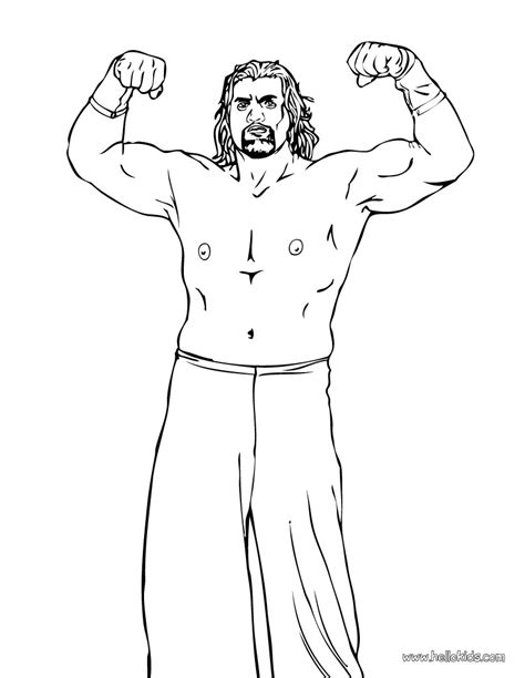 wwe coloring pages   cool funny