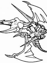 Dragon Yugioh Coloring Pages Gaia Knight sketch template