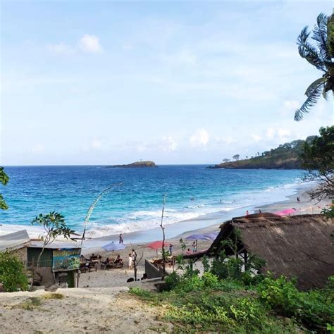 Pantai Virgin Beach Karangasem Bali Pantai Perasi Liburan Seru