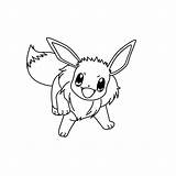 Eevee Coloring Kleurplaat Pikachu Videospiel Uitprinten Pokémon Leuk Shinx Coloringonly Fofa Colorironline Leukvoorkids Downloaden sketch template