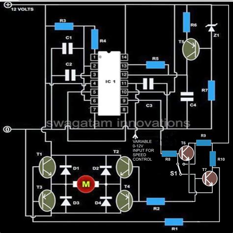 pwm motor speed controller circuit  ic