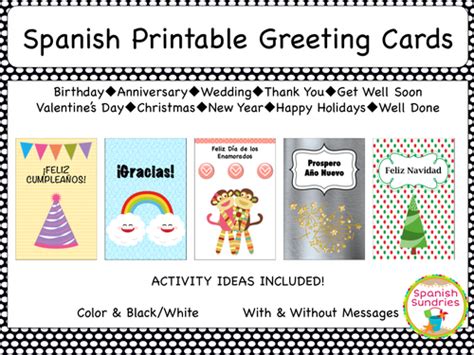 spanish greeting cards  sombra teaching resources tes