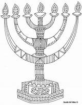 Hanukkah Menorah Chanoeka Kandelaar Kleurplaat Joodse Kleurplaten Artful Albanysinsanity sketch template