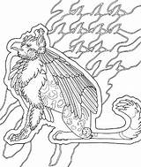 Gryphon Root sketch template