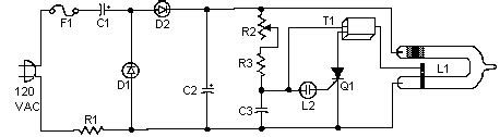 adjustable strobe light circuit diagram  instructions