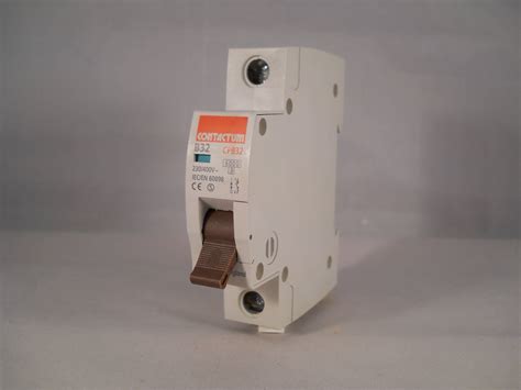 contactum mcb  amp type   single pole  cp range breaker cpb willrose electrical