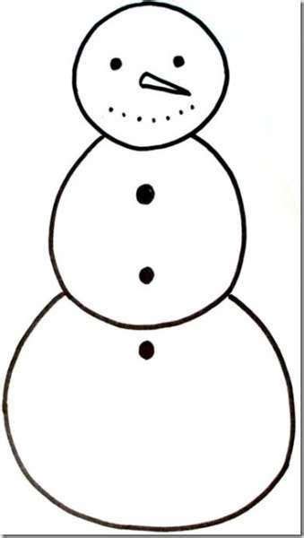 diy snow paint christmas stencils snowman faces family crafts