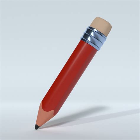 pencil  model blender