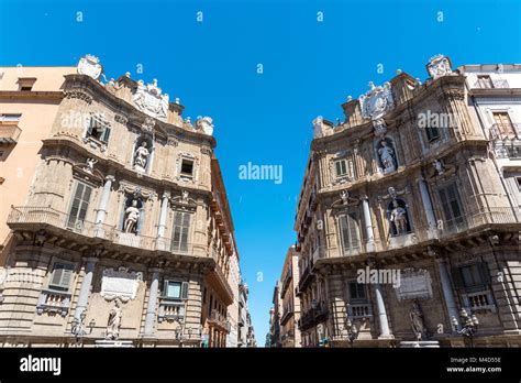 quattro canti  res stock photography  images alamy
