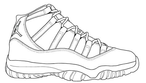 jordan shoe coloring pages az sketch coloring page