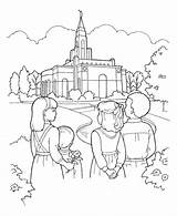 Lds Coloring Temple Pages Primary Children Church Drawing Line Going Library Forgiveness Temples Chinese Visit Color Other Family Printable Lesson sketch template