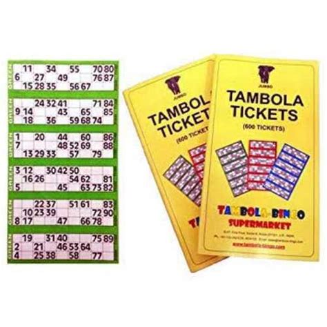 tambola tickets board game at best price in meerut uttar