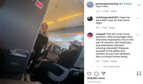 flights passengers demand ‘no fly list for woman after ‘embarrassing