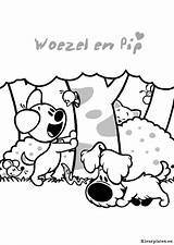 Pip Woezel Kleurplaat Kleurplaten Spelen Boom Ausmalbild Malvorlage Kleurplatenenzo Maak sketch template